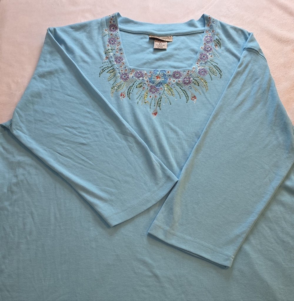 Isaac's Designs Womens Long Sleeve Size 2xl